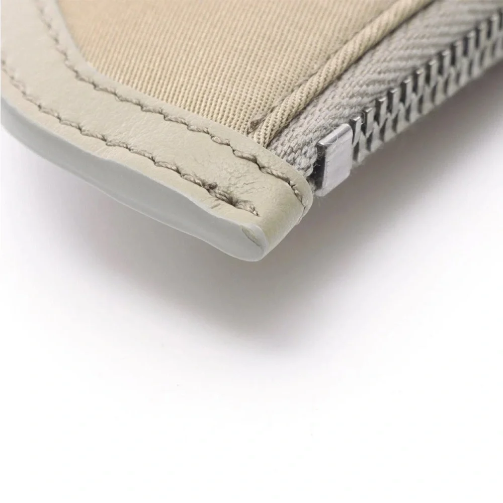 Dior Taupe Key and Coin Purse